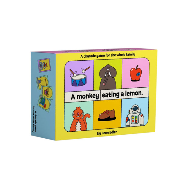A Monkey Eating a Lemon Little General Kids