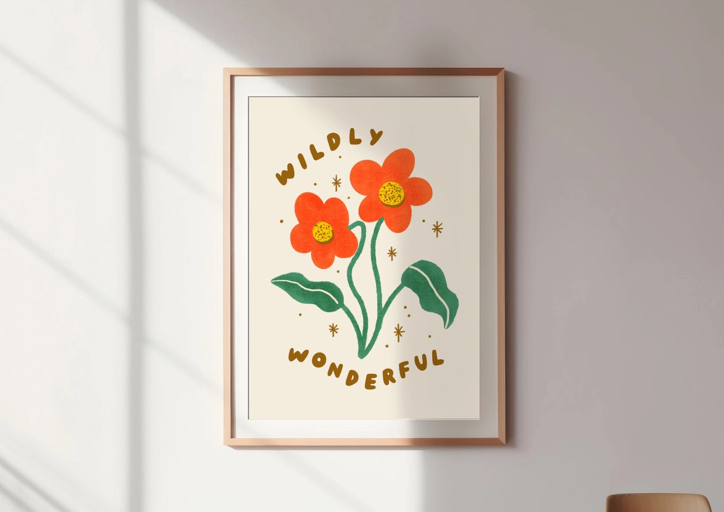 Wildy Wonderful Flowers Art Print