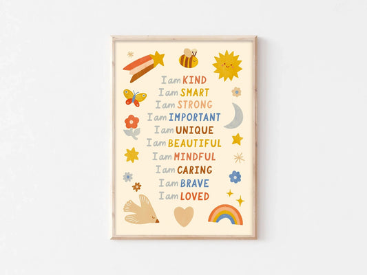 Illustrated Affirmation Art Print