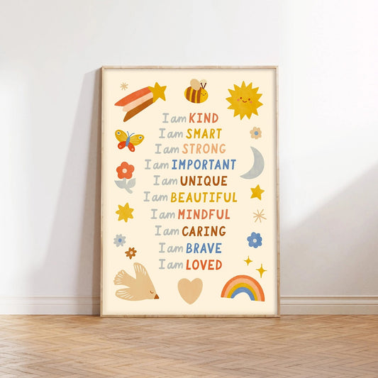 Illustrated Affirmation Art Print