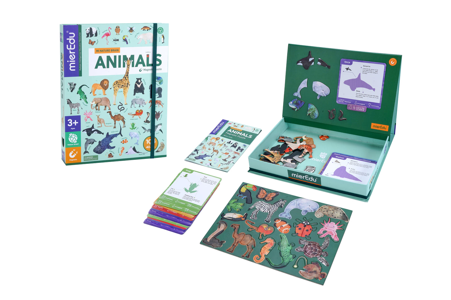 Magnetic Puzzle Large / All About Animals