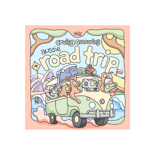Cruisy Colouring: Aussie Road Trip