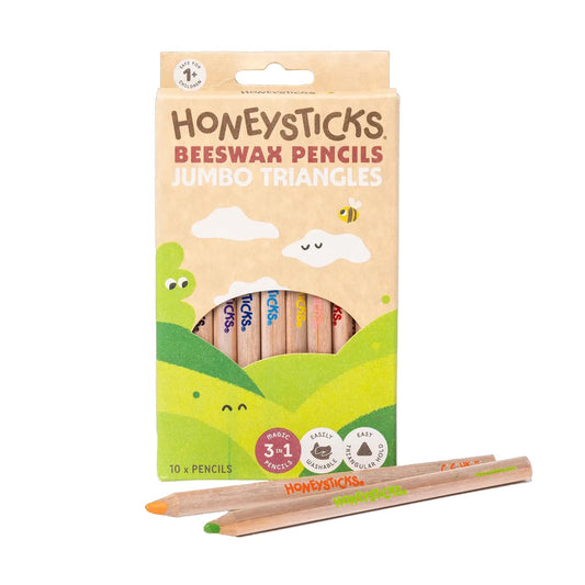 Beeswax Pencils Jumbo Triangles