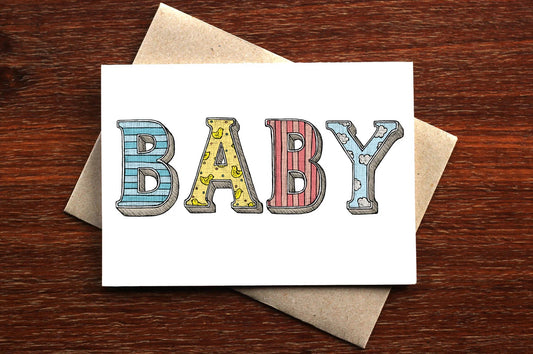 Greeting Card / Baby Type
