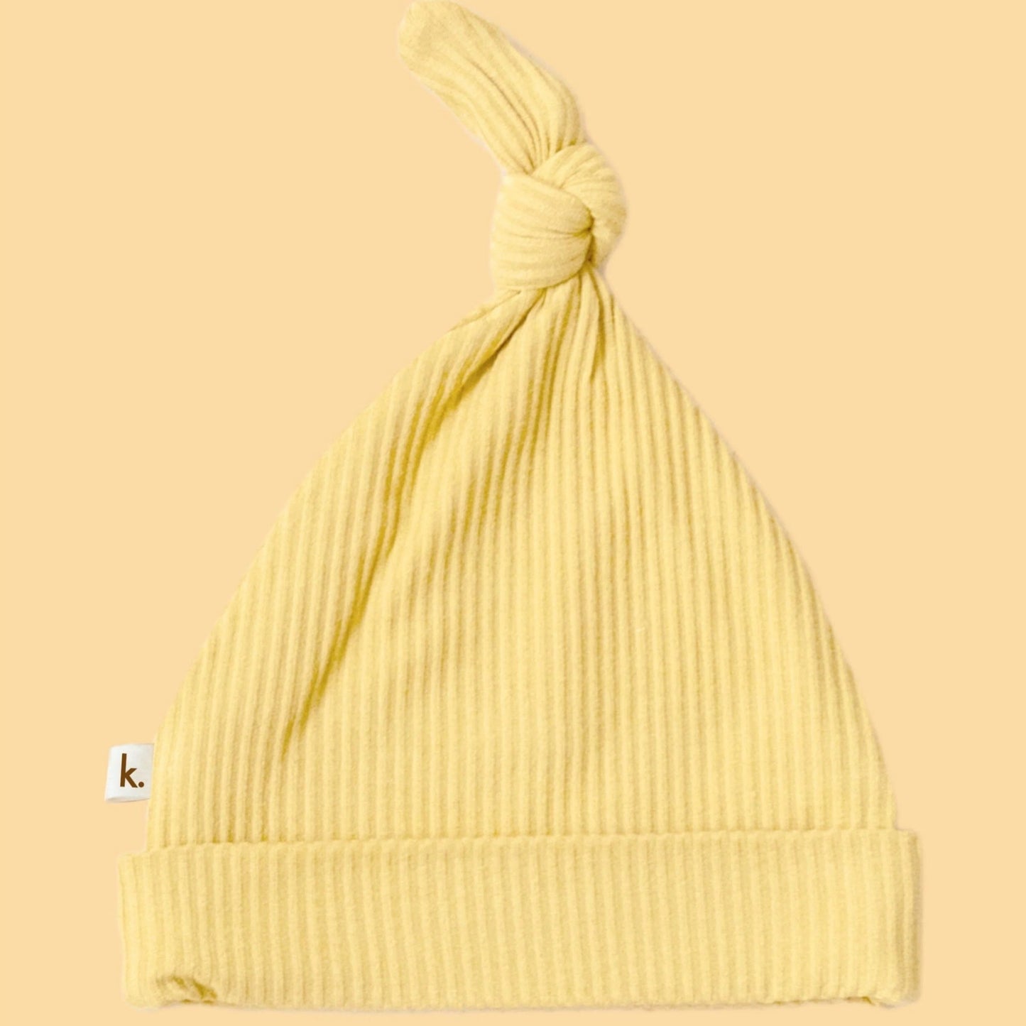 Bamboo Stretch Beanie / Buttercup