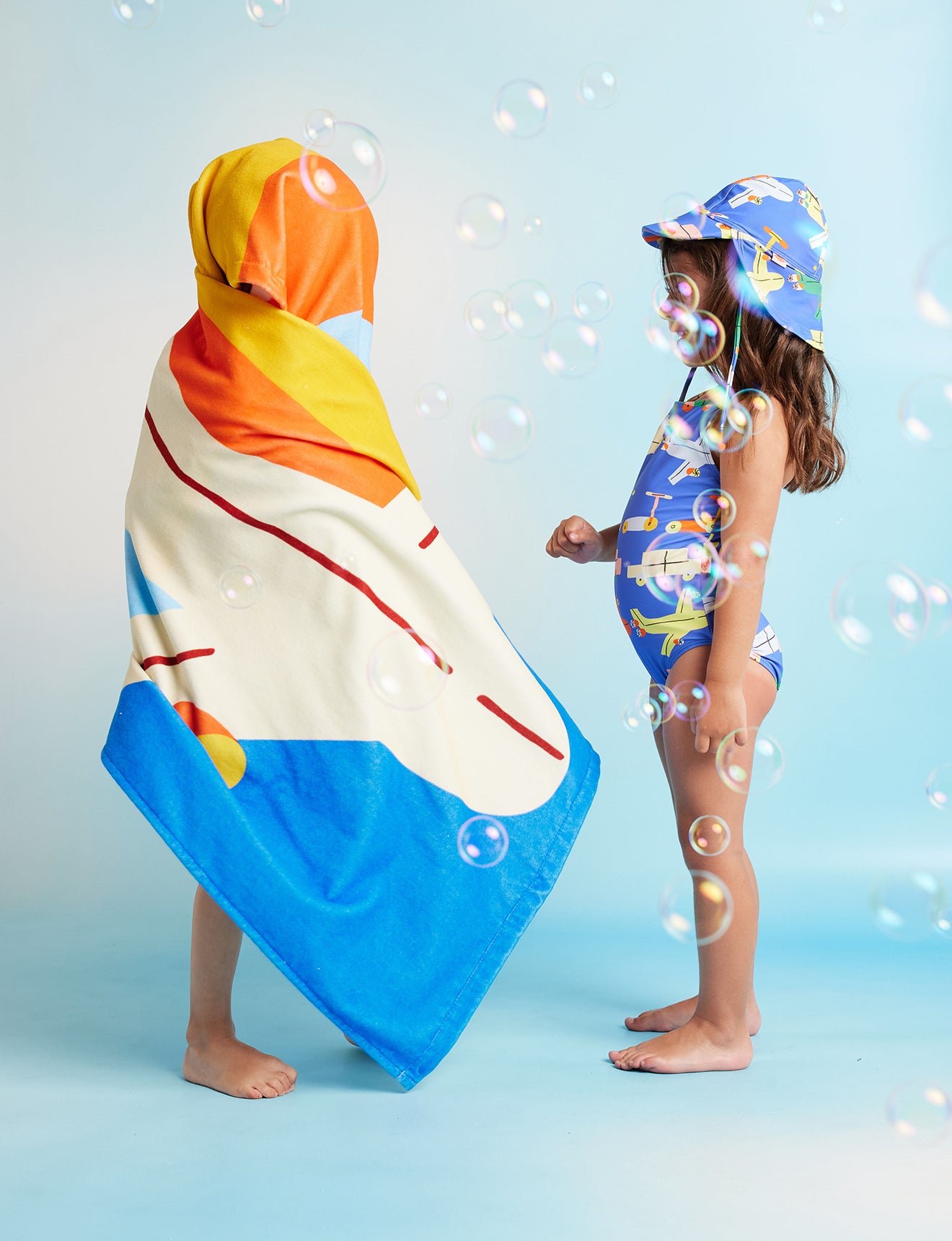 Beep Beep Kids Beach Towel