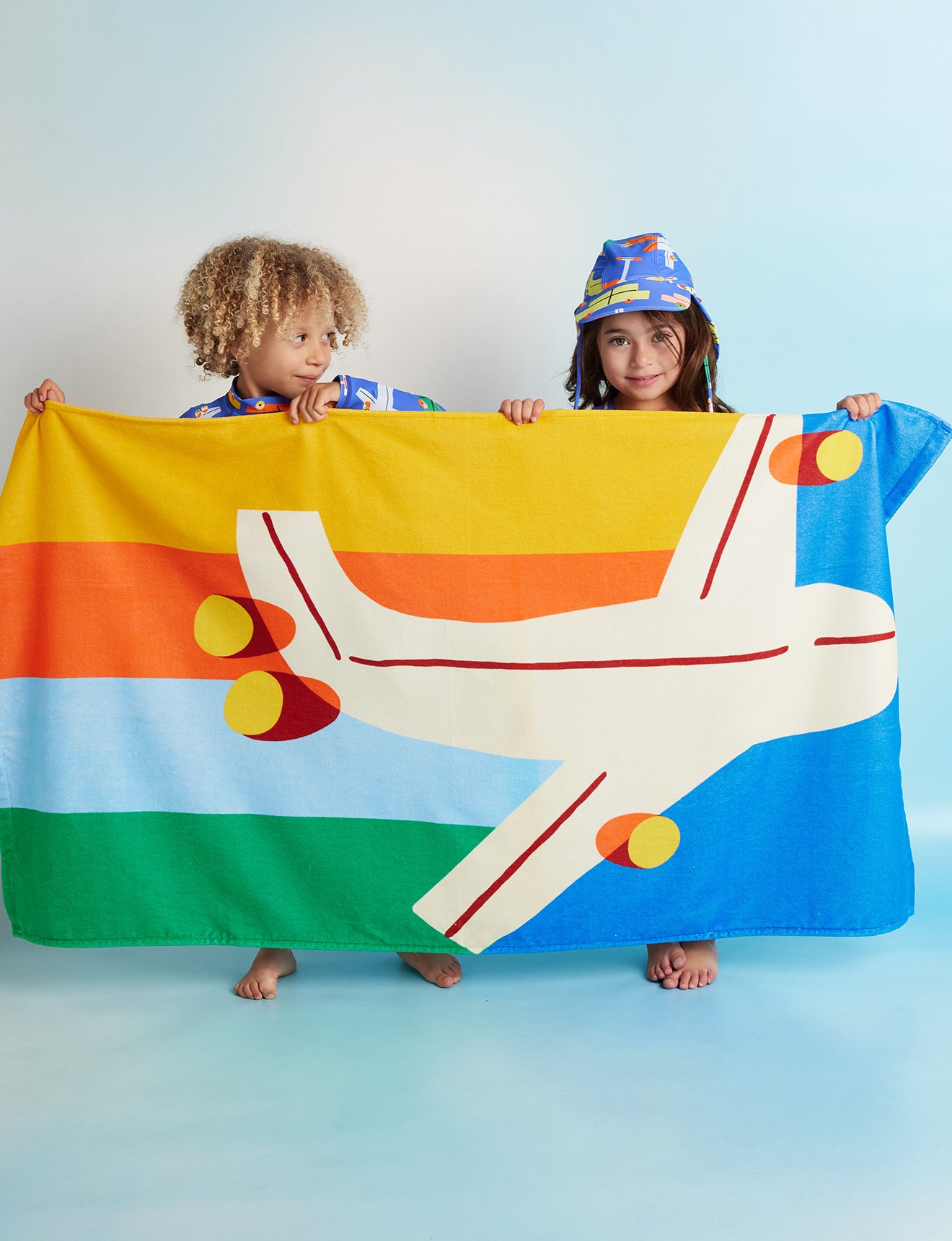 Beep Beep Kids Beach Towel