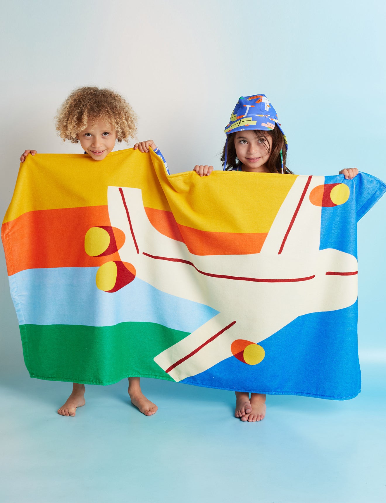 Beep Beep Kids Beach Towel