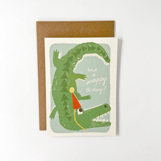 Snappy Birthday Greeting Card
