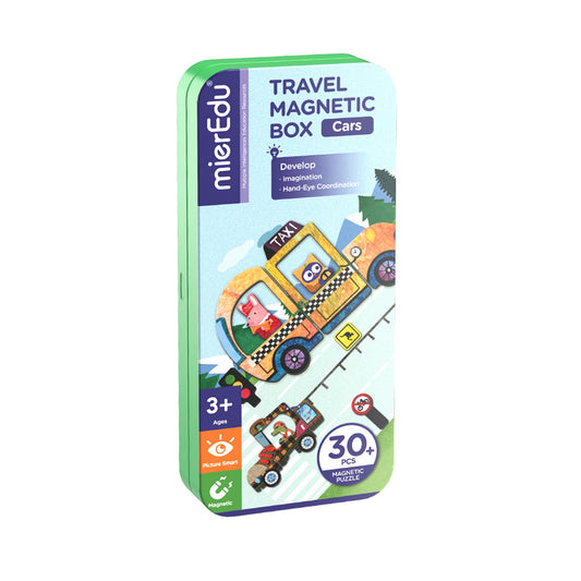 Magnetic Puzzle Box / Cars