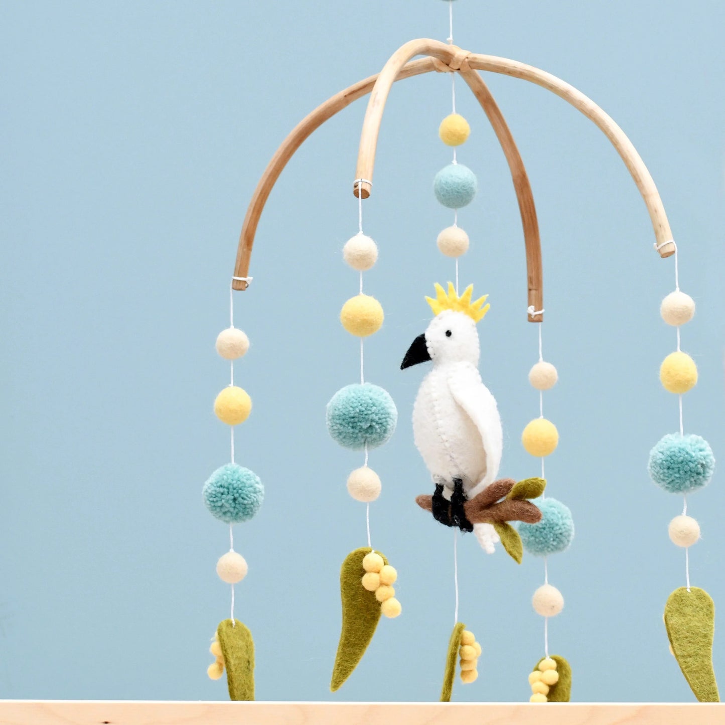 Baby Cot Mobile / Cockatoo