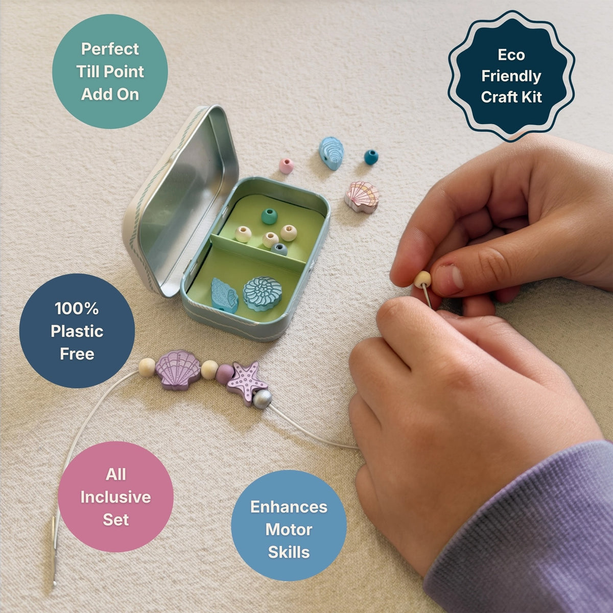 Seashell Bracelet Gift Kit