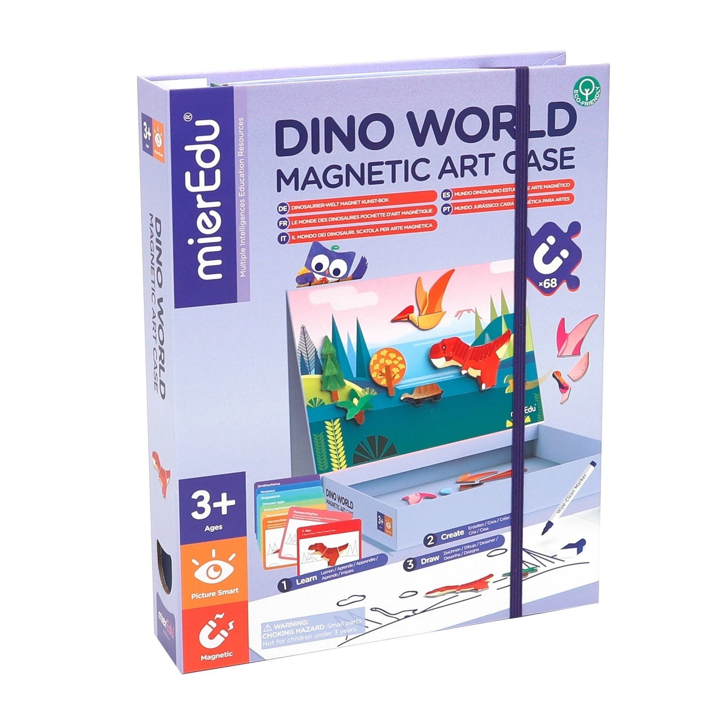 Magnetic Art Case / Dino World