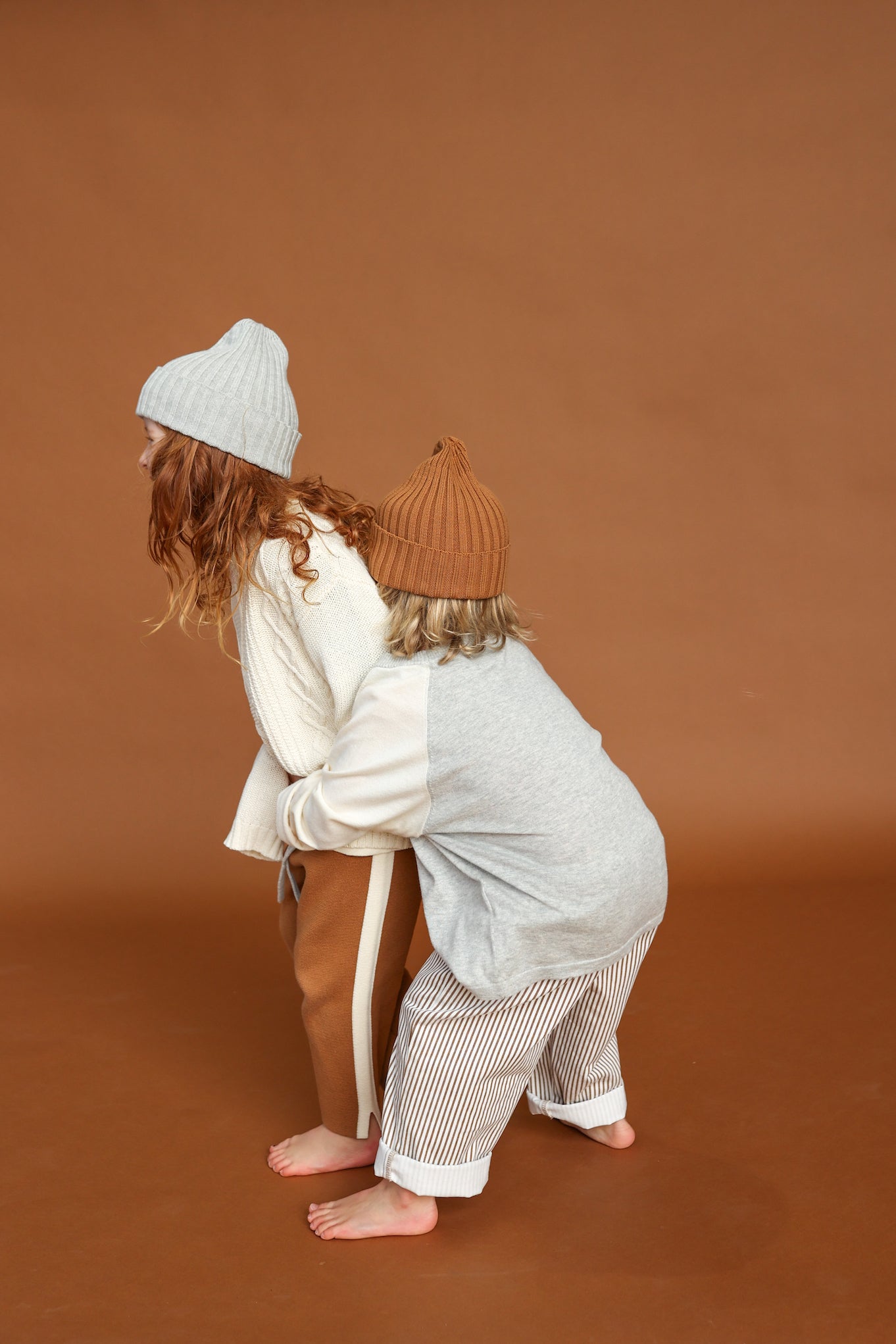 Raglan Long Sleeve Tee / Grey Marle