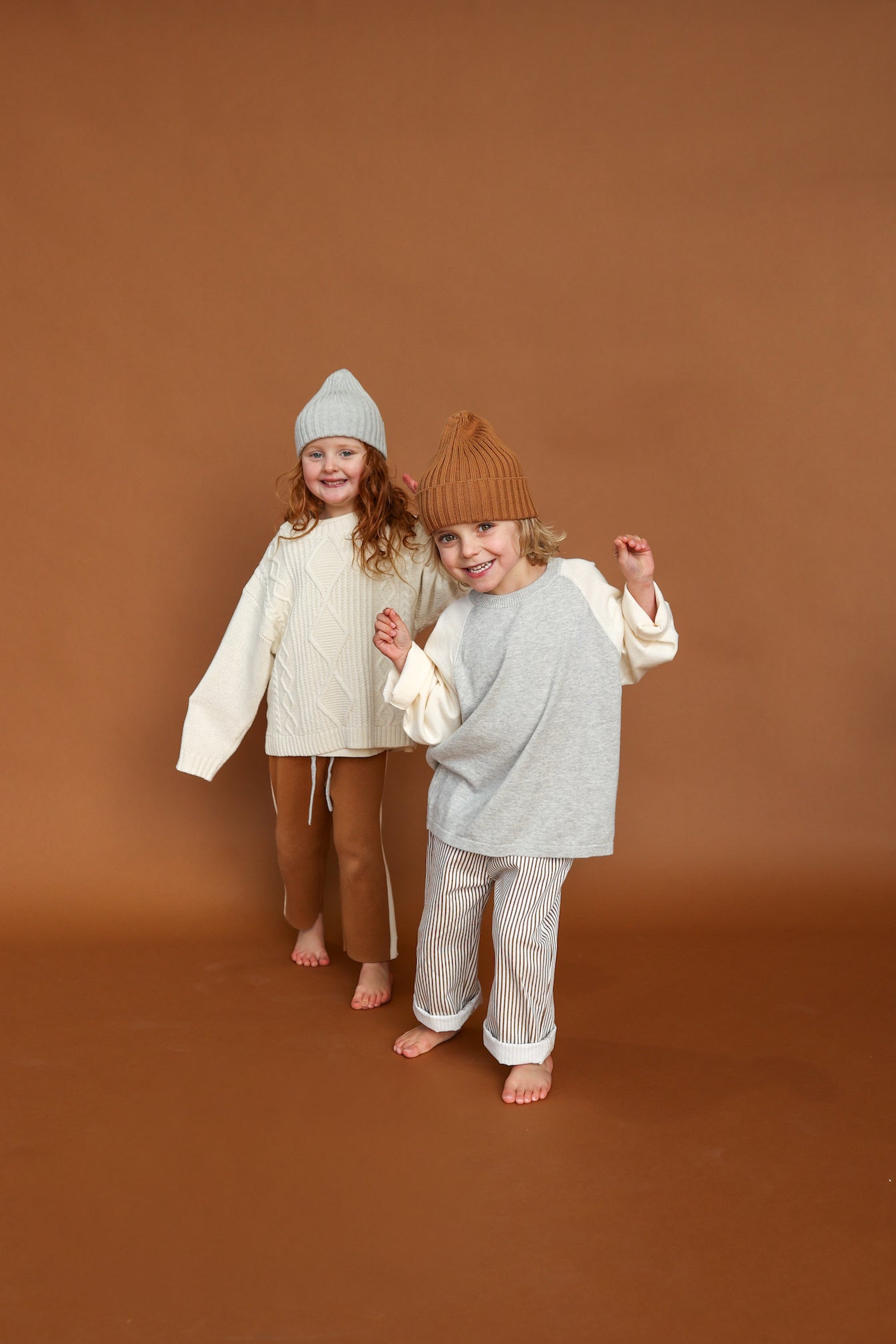 Raglan Long Sleeve Tee / Grey Marle