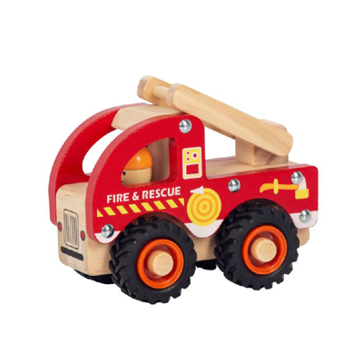 Wooden Fire Truck