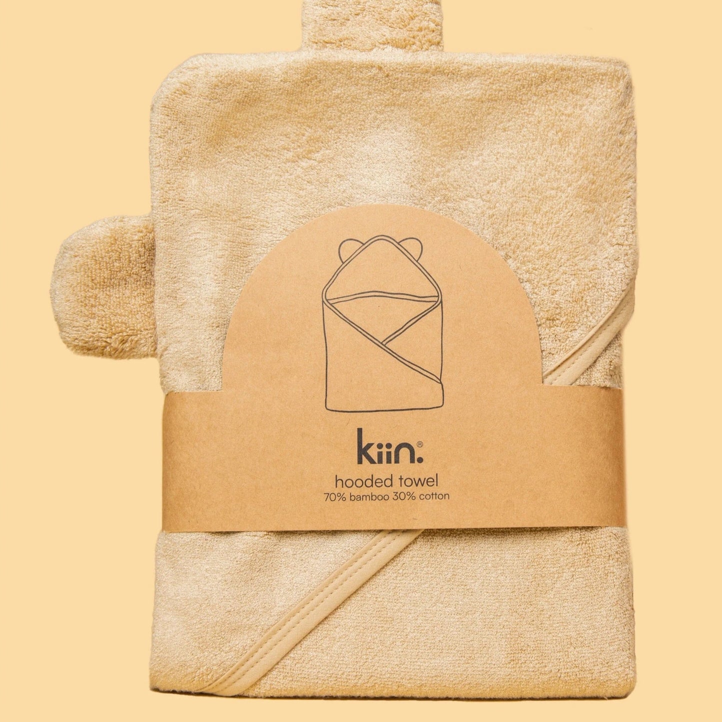 Hooded Towel / Oat