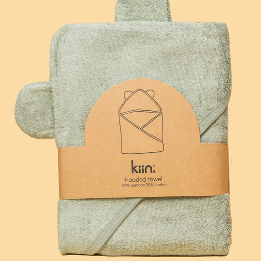 Hooded Towel / Sage