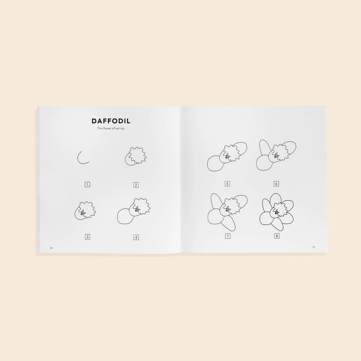 How to Draw Art Book / Modern Flowers