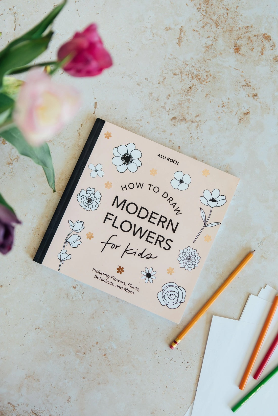 How to Draw Art Book / Modern Flowers