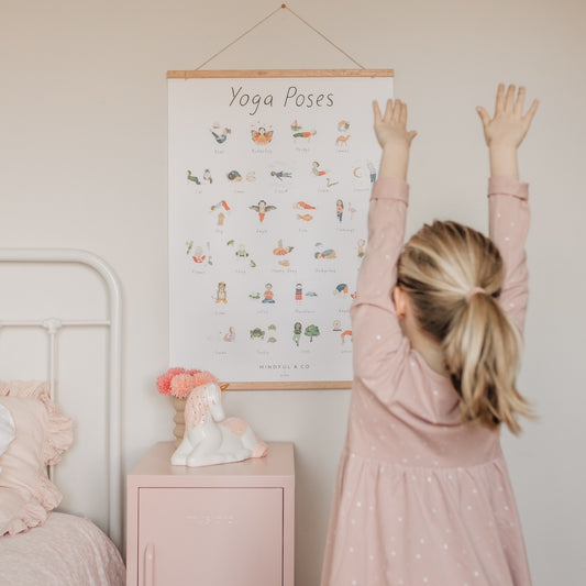 Yoga Poses Poster