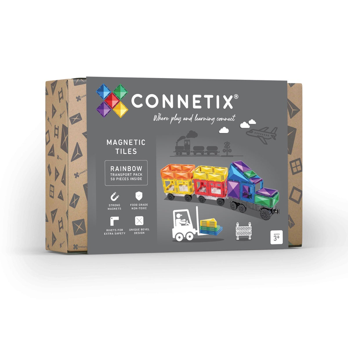 Rainbow Transport Pack 50pc