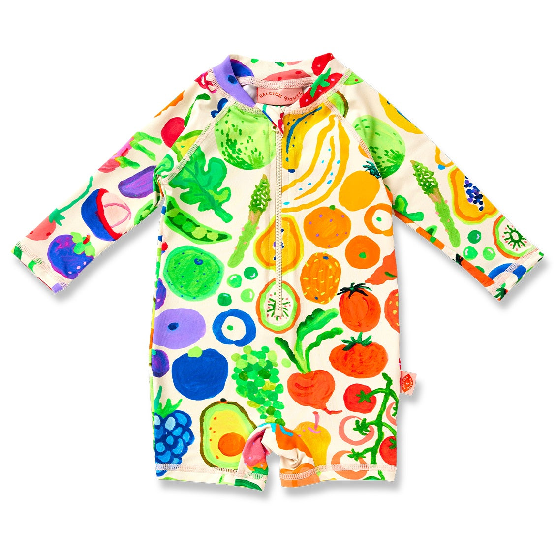 Eat The Rainbow Long Sleeve Rash Suit