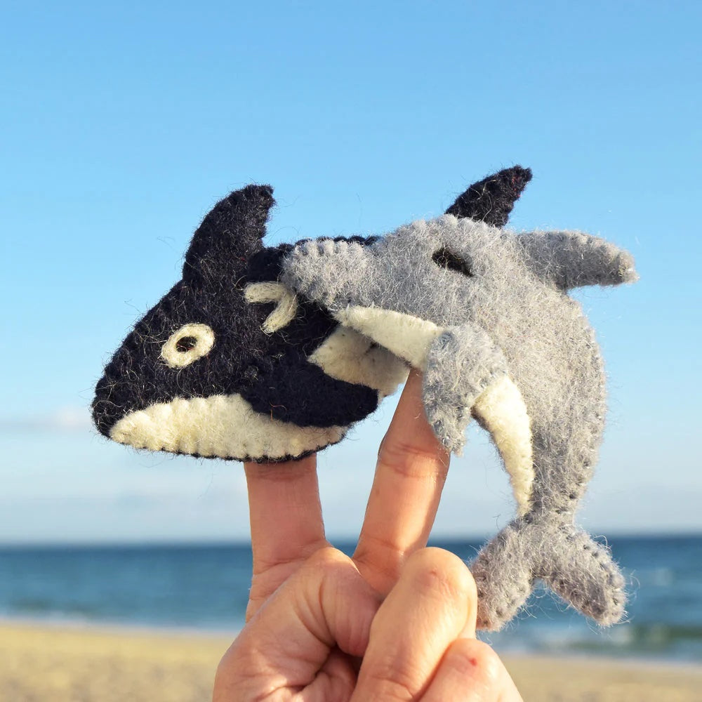 Ocean Animals Finger Puppet Set