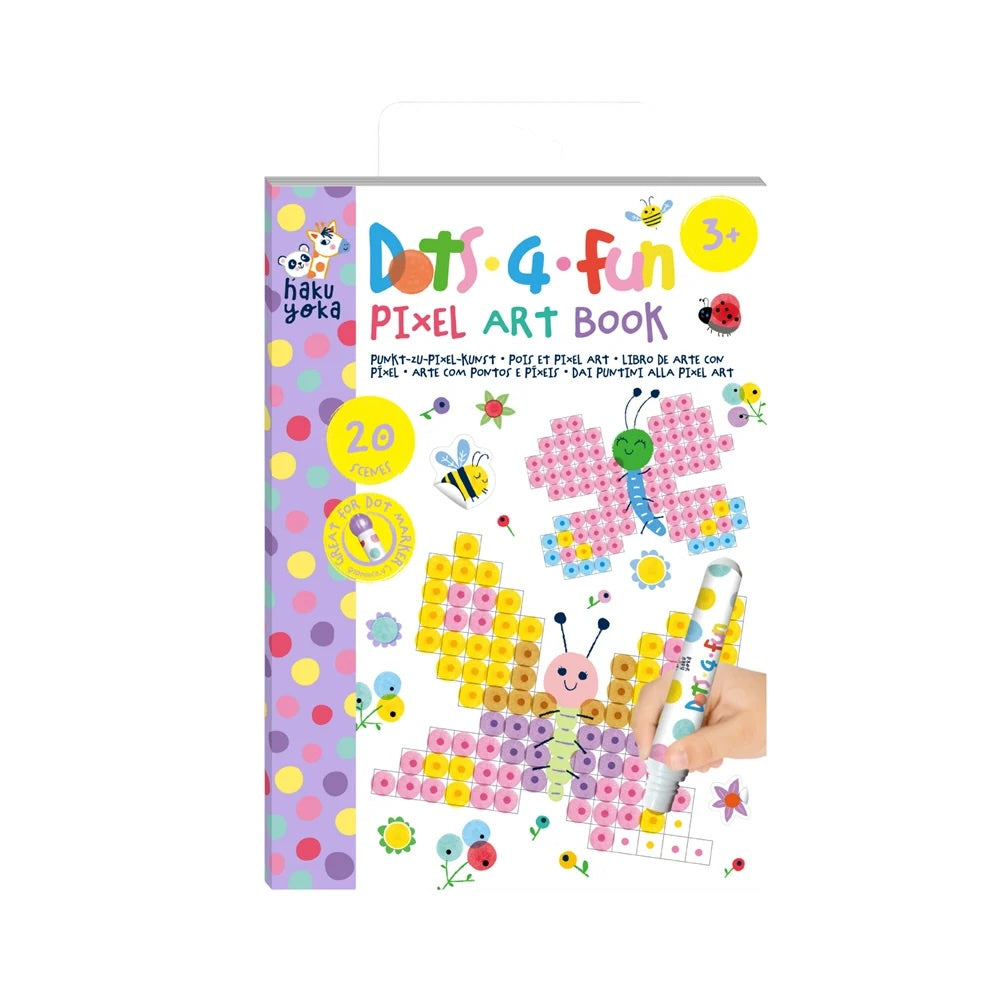 Dots 4 Fun Pixel Art Book / Garden