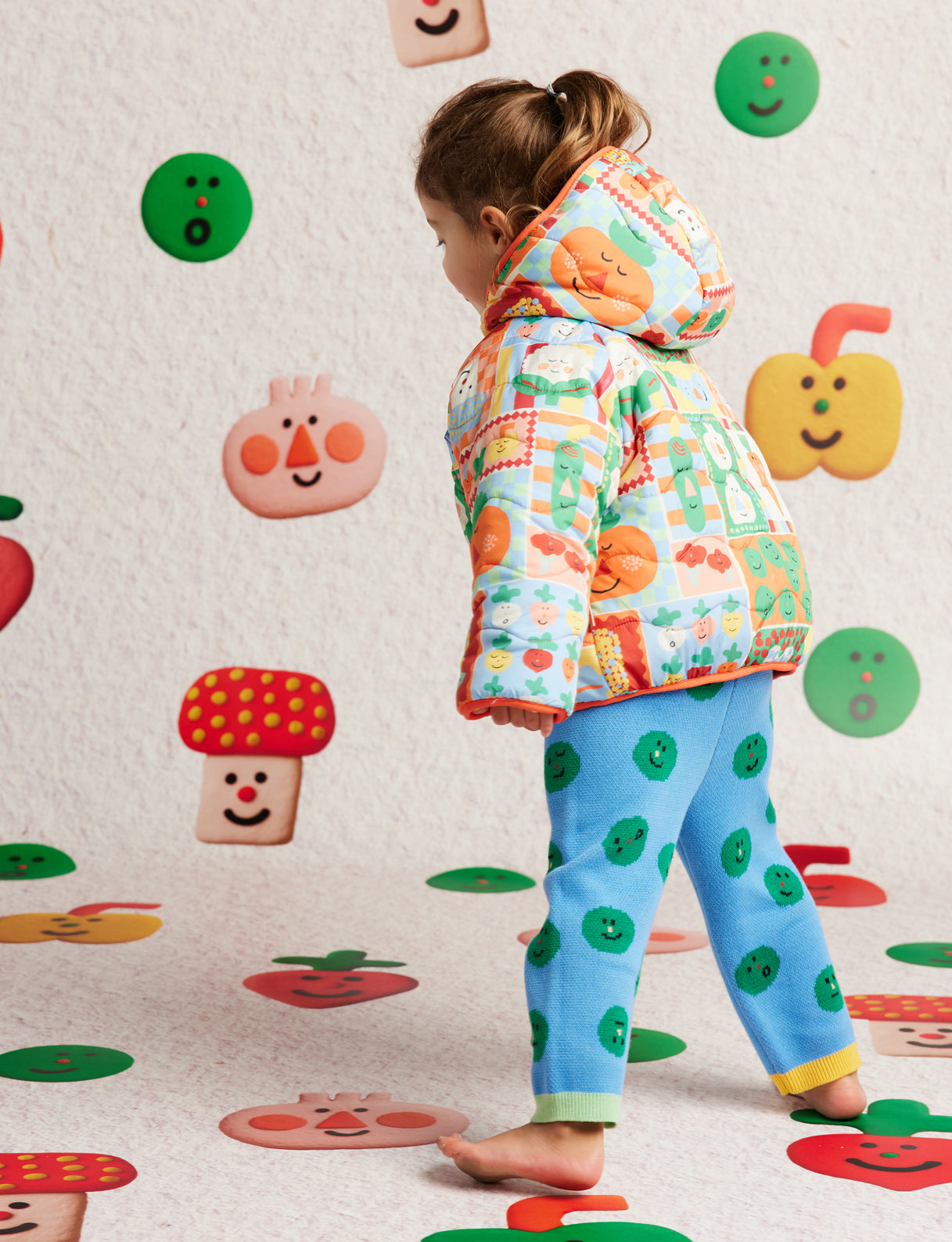 Pocket Patch Reversible Kids Puffer Jacket