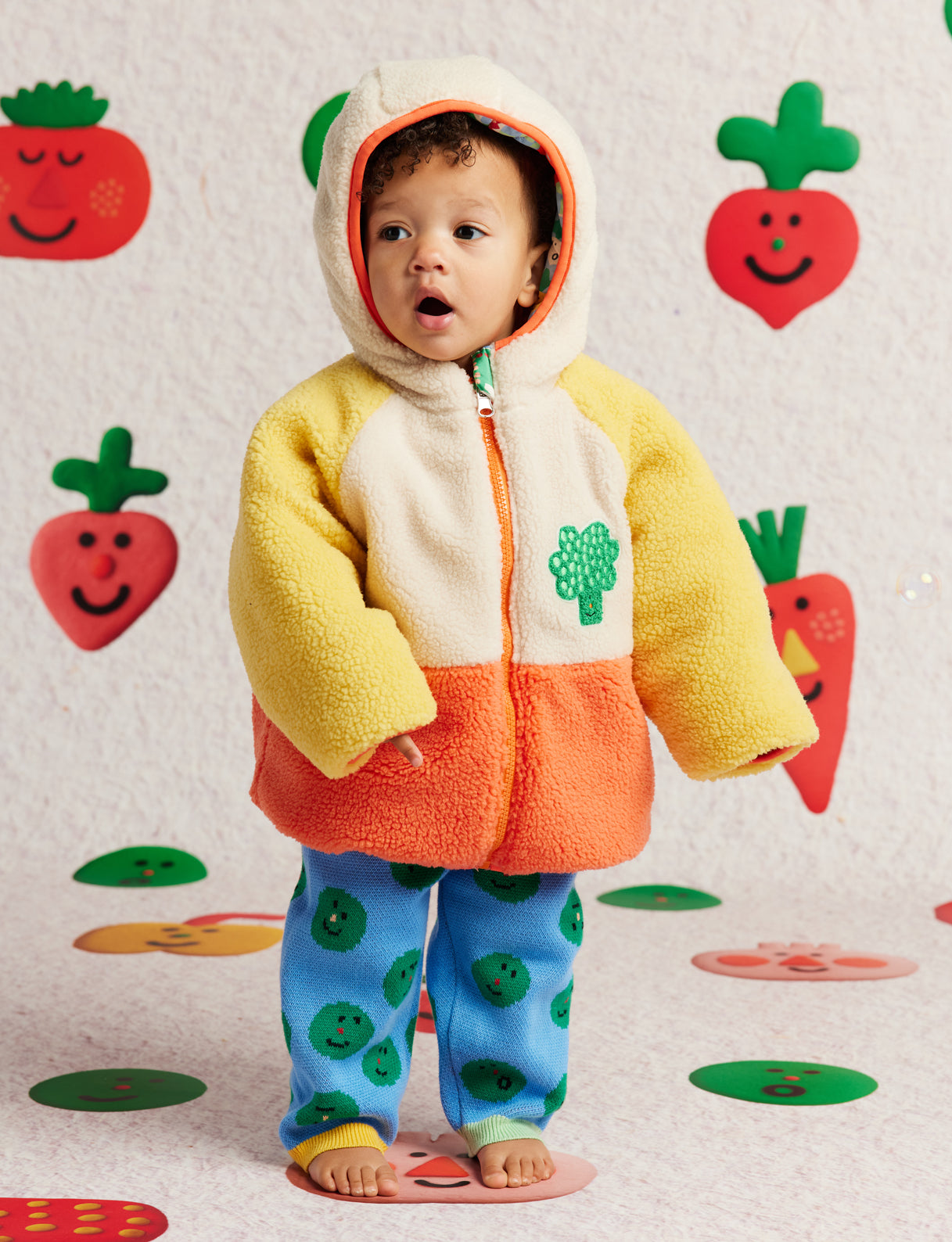 Pocket Patch Reversible Kids Puffer Jacket