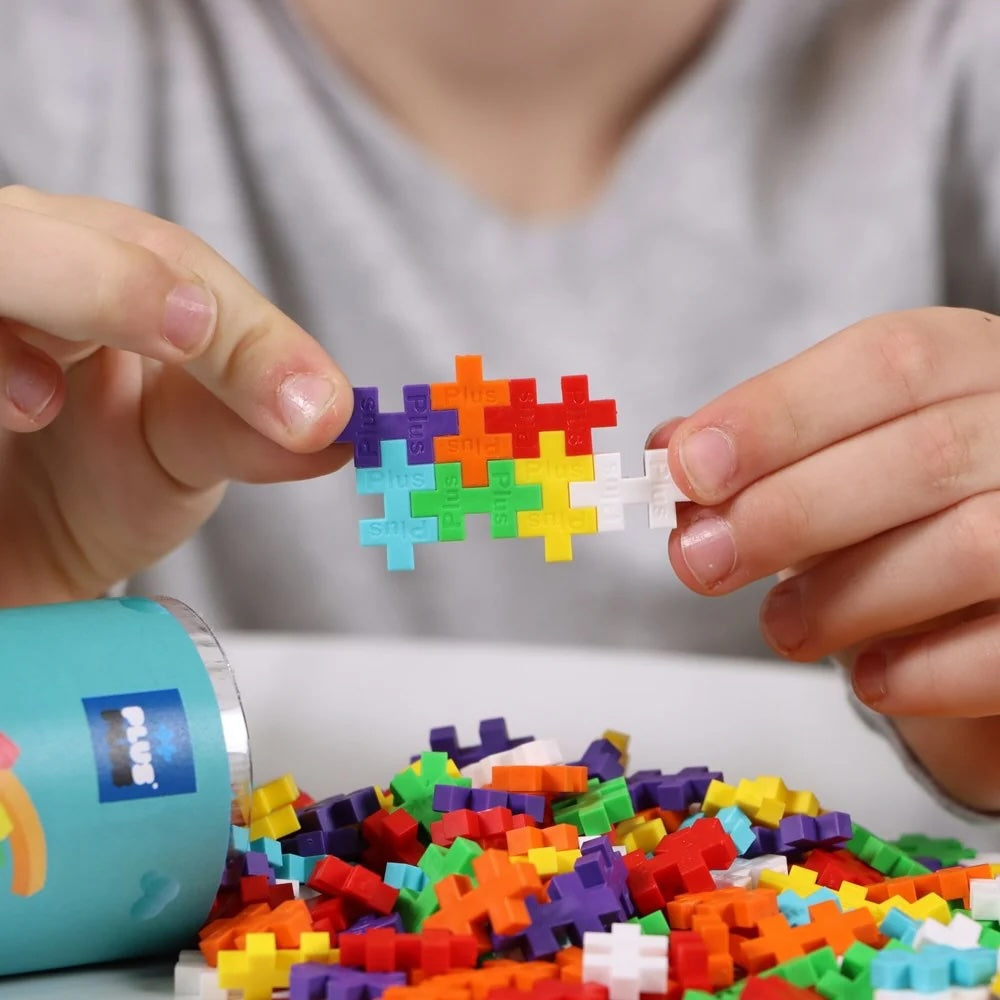 Plus-Plus 100 pcs Tube / Rainbow Mix