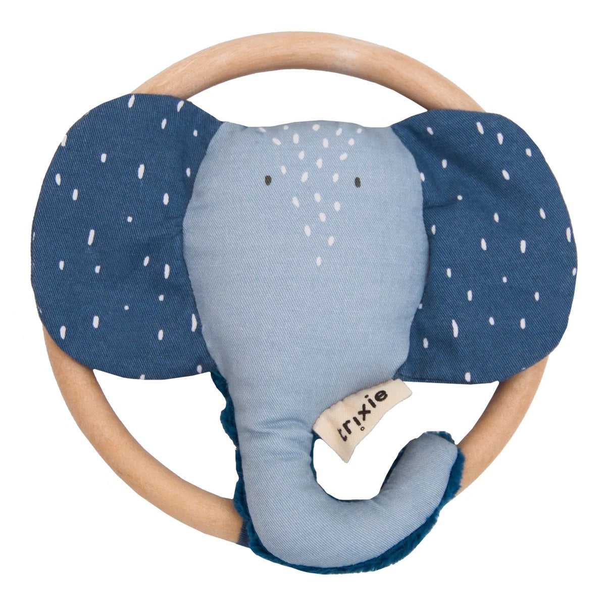 Elephant Round Rattle