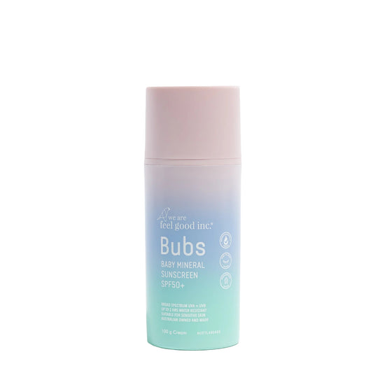 Bubs Baby Mineral Sunscreen Cream SPF50+