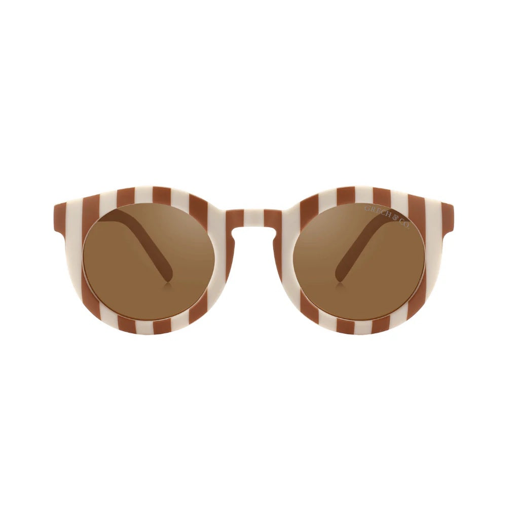 Sustainable Kids Sunglasses V3 / Stripes