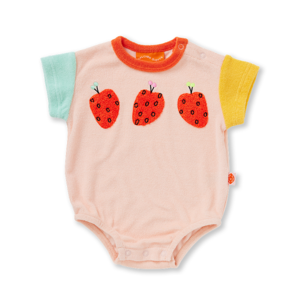 Tiny Orchard Terry Short Sleeve Bodysuit