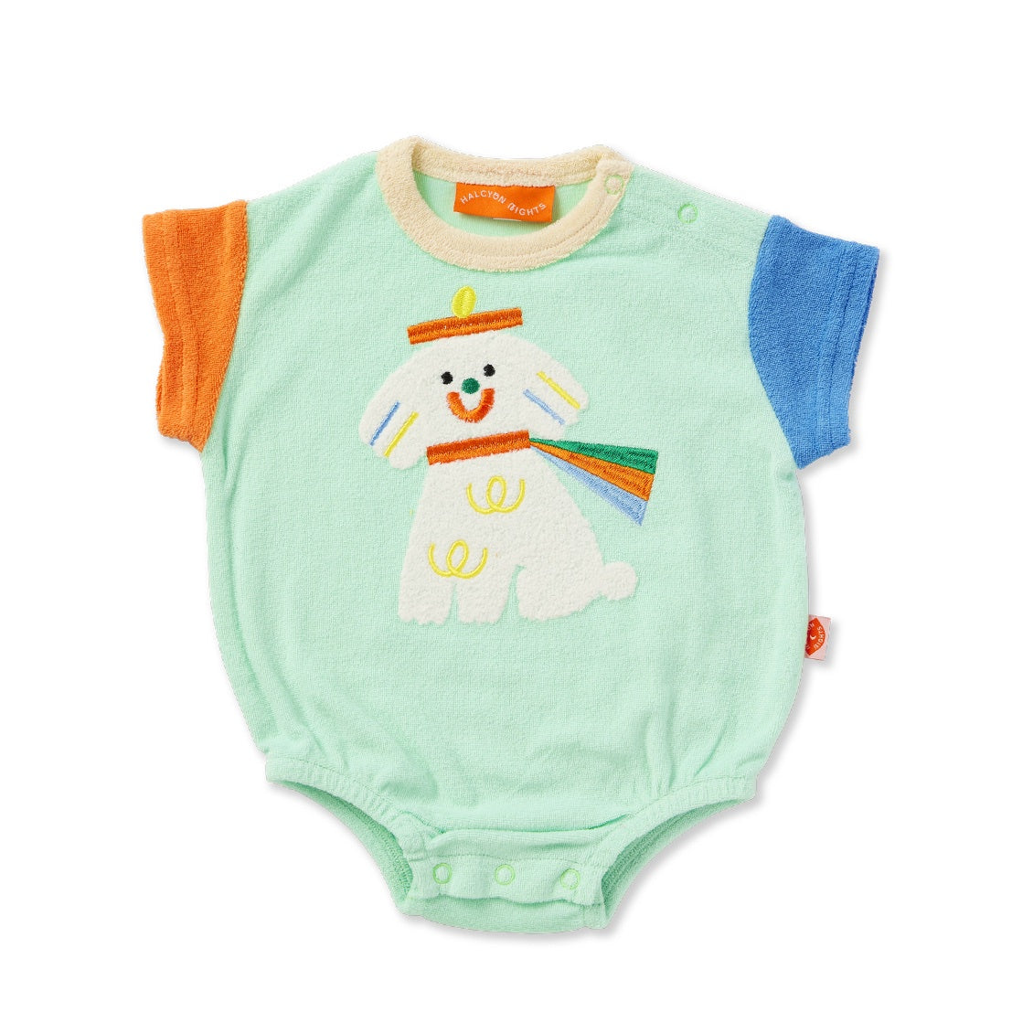 Puppy Park Terry Short Sleeve Bodysuit