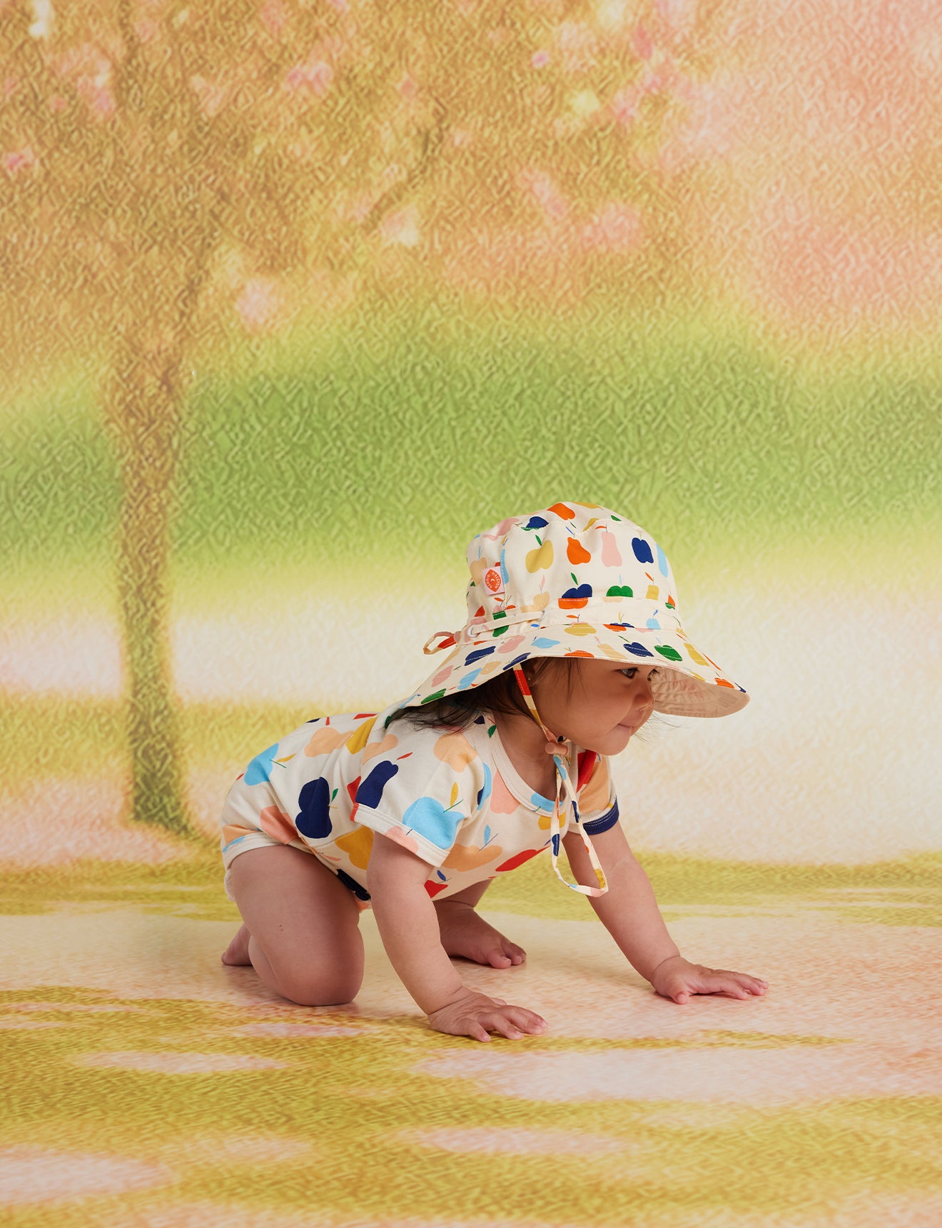 Tiny Orchard Sun Hat