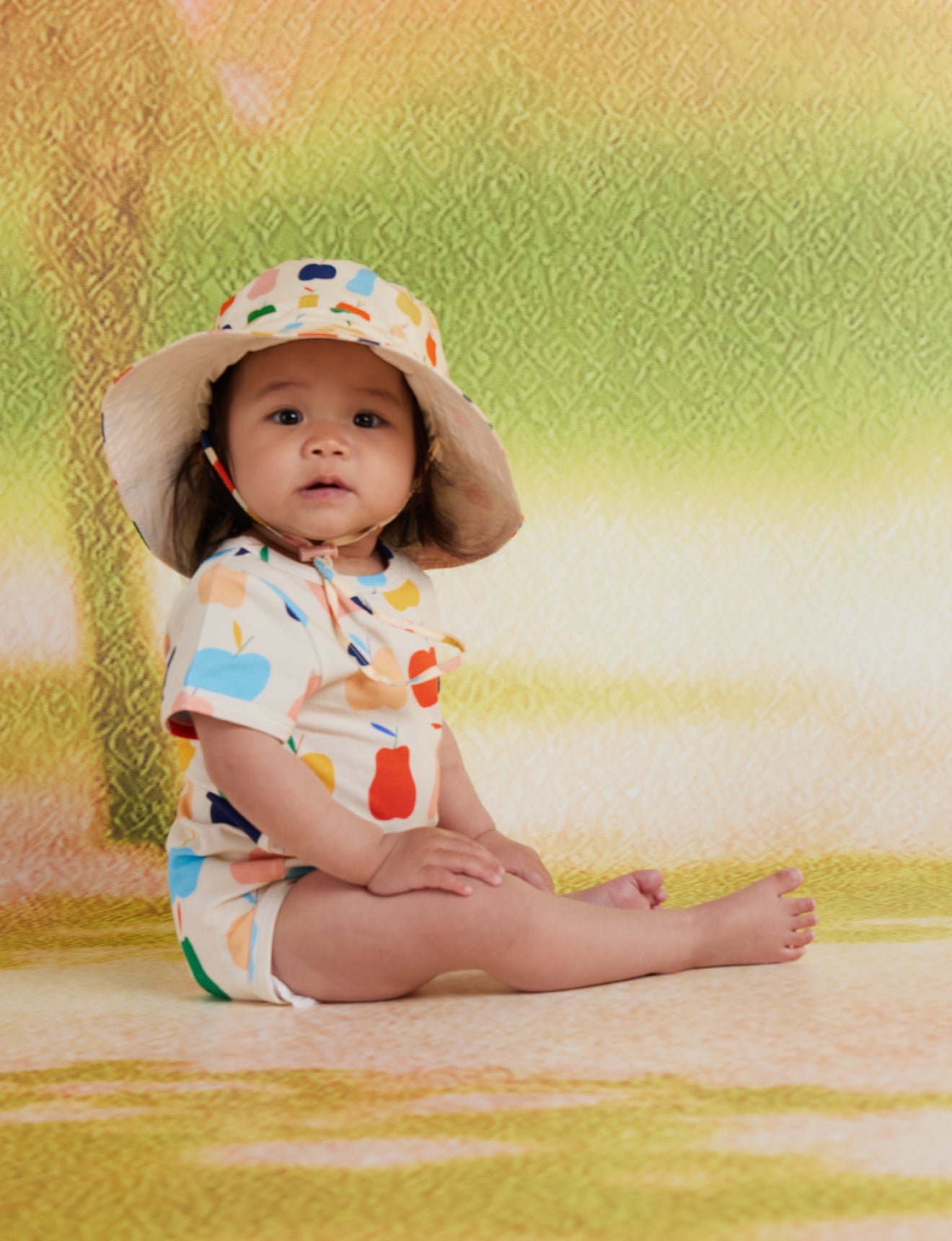 Tiny Orchard Sun Hat