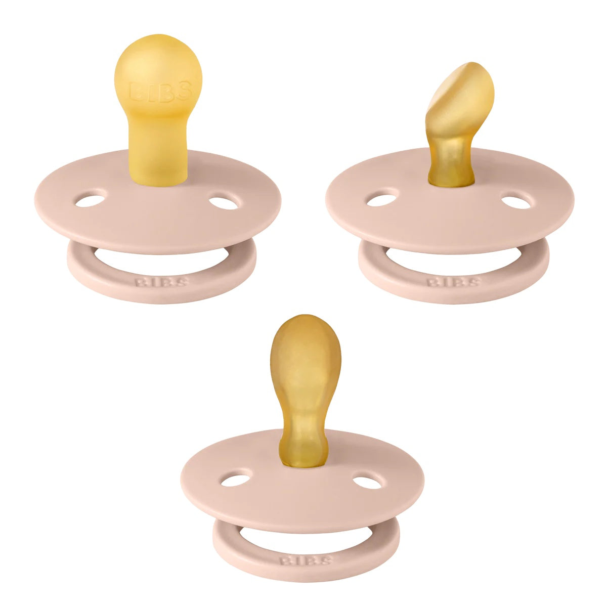 BIBS Try-It 3pk / Blush