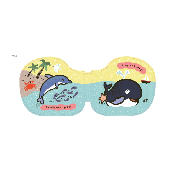 Whale & Friends Bath Book