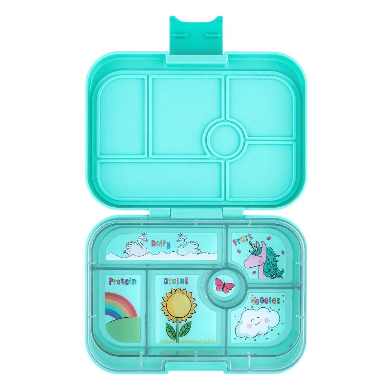 Yumbox Original Bento Box / Miami Aqua Unicorn