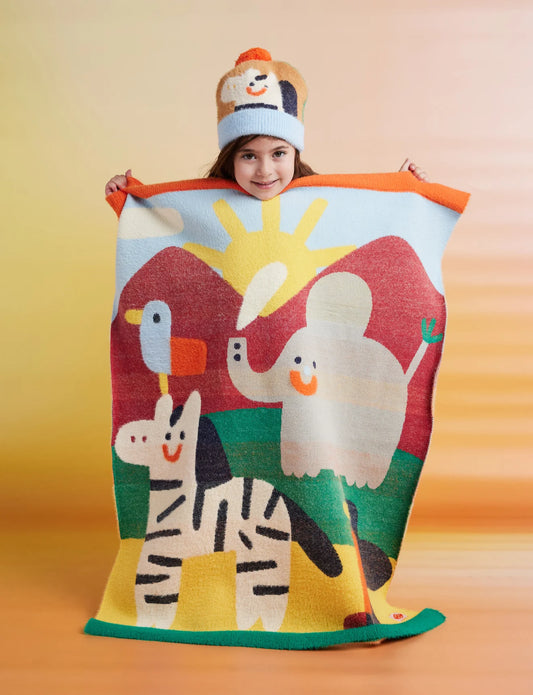 Zoo Crew Baby Blanket