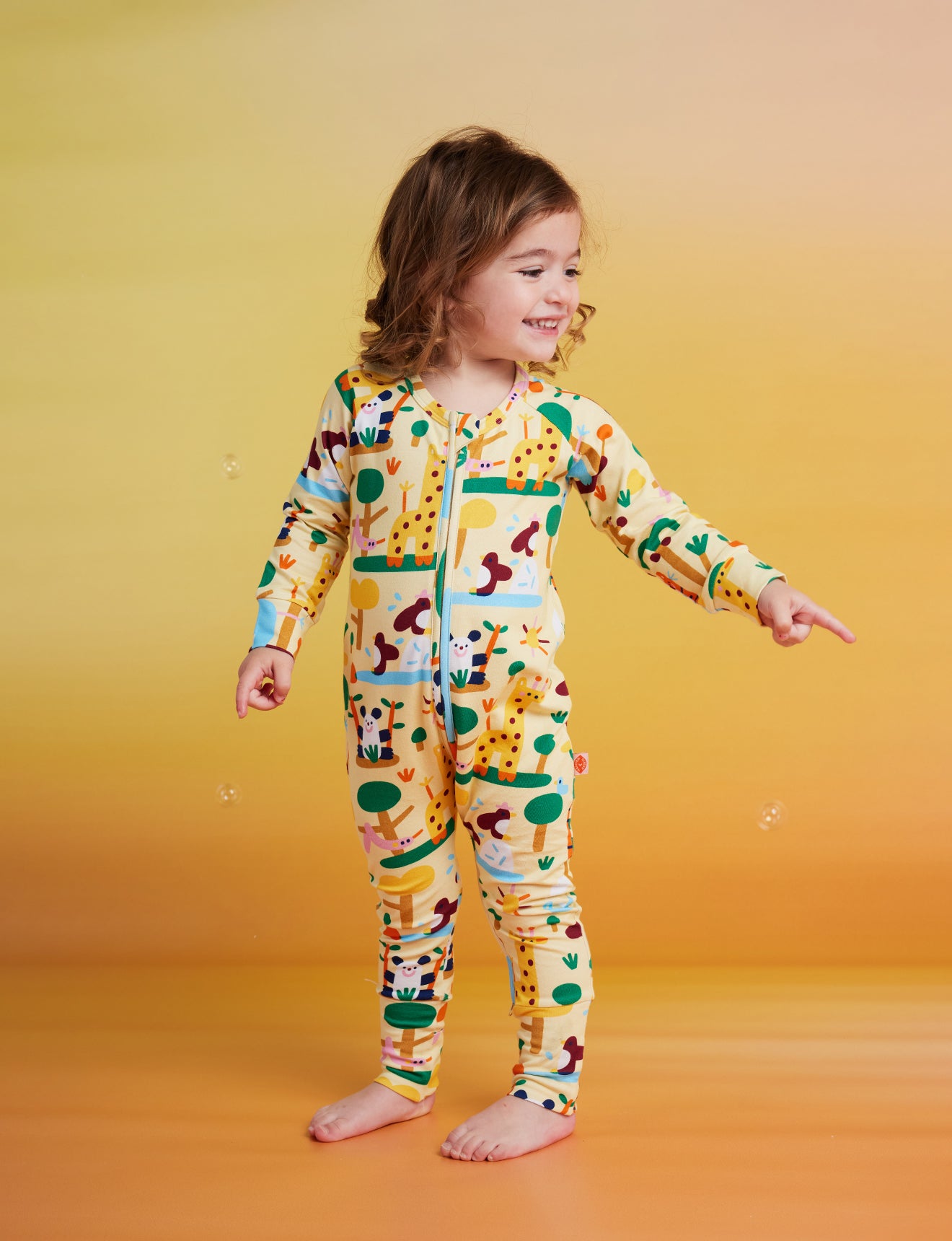 Zoo Crew Long Sleeve Zipsuit
