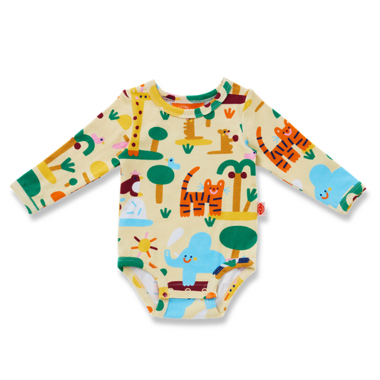 Zoo Crew Long Sleeve Bodysuit