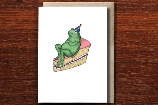 Greeting Card / Birthday Frog