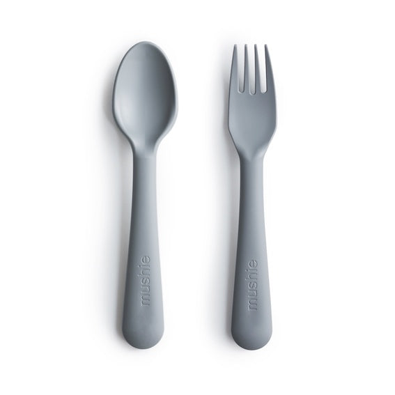 Fork & Spoon Set / Cloud