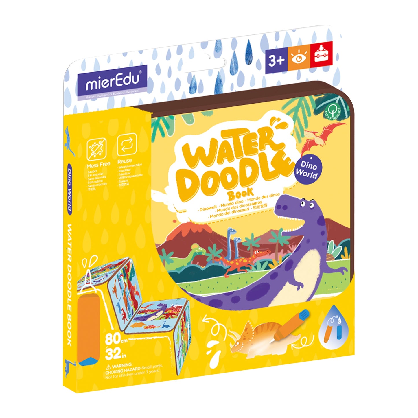 Water Doodle Book / Dino World