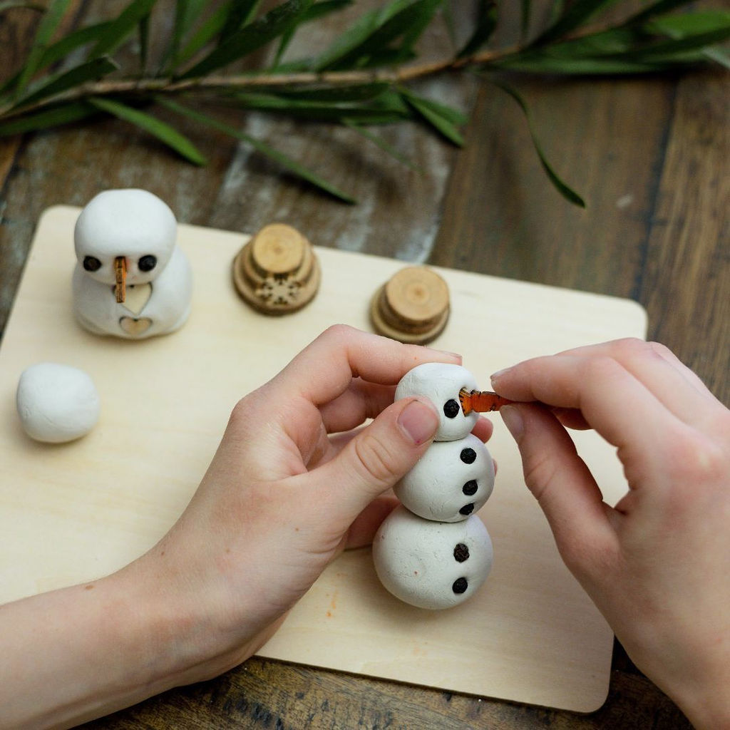 DIY Clay Snowman Kit