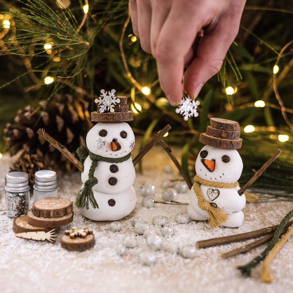 DIY Clay Snowman Kit